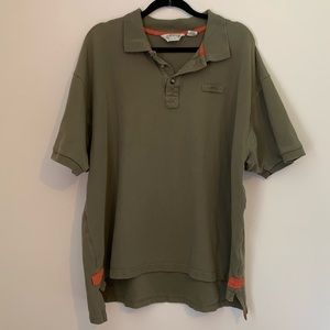 Orvis mens short sleeve polo shirt